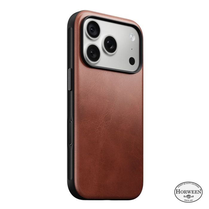 Nomad Modern Leren Hoesje Horween iPhone 18 Pro Olde Dublin