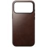 Nomad Modern Leather Case iPhone 17 Pro Max Bruin sticky