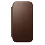Nomad Modern Leather Folio iPhone 17 bruin sticky