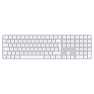 Apple Magic Keyboard Numeric with Touch ID QWERTZ White sticky