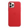 Apple Leather MagSafe Case iPhone 12 Pro Max Red sticky