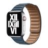 Apple Leather Link Apple Watch S/M 38mm / 40mm / 41mm Baltic Blue sticky