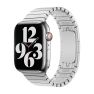 Apple Link Bracelet Apple Watch 42mm / 44mm / 45mm / 49mm Zilver sticky