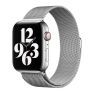 Apple Milanese Loop Band Apple Watch 44mm / 45mm / 46mm / 49mm Zilver sticky
