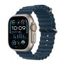 Apple Ocean Band Apple Watch 44mm / 45mm / 46mm / 49mm Blue / Titanium sticky