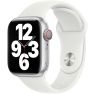 Apple Sport Band Apple Watch 38mm / 40mm / 41mm Wit sticky