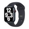 Apple Sport Band Apple Watch 42mm / 44mm / 45 mm / 45mm / 49mm Middernacht M/L sticky