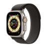 Apple Trail Loop Apple Watch 44mm / 45mm / 46mm / 49mm Zwart / Grijs M/L sticky
