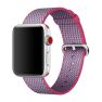 Apple Woven Nylon Apple Watch 38mm / 40mm / 41mm Berry sticky