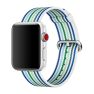 Apple Woven Nylon Apple Watch 38mm / 40mm / 41mm Blue Stripe sticky