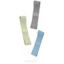 Bala Bands Set van 3 Heather/Sage/Sea sticky