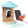 Birdfy Feeder Pro Slim Vogelhuisje met Camera Op Zonne-energie en AI-Vogelherkenning - Camera in nestkast sticky
