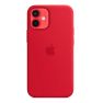 Apple Silicone MagSafe Case iPhone 12 Mini (PRODUCT)RED sticky