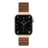 LAUT Novi Leather Loop Apple Watch 38mm / 40mm / 41mm sepia brown sticky