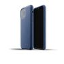 Mujjo Leather Case iPhone 11 Pro blauw sticky