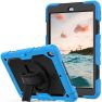 Casecentive Handstrap Pro Hardcase with handstrap iPad 2017 / 2018 blauw sticky