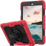 Casecentive Handstrap Pro Hardcase with handstrap iPad 2017 / 2018 rood sticky