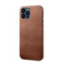 Casecentive Leren Back case iPhone 13 Pro bruin sticky