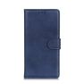 Casecentive Leren Wallet case met sluiting iPhone 13 Pro blauw sticky
