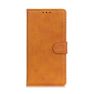 Casecentive Leren Wallet case met sluiting iPhone 13 Pro tan sticky
