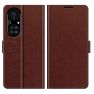 Casecentive Magnetische Leren Wallet case Huawei P50 Pro bruin sticky