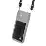Catalyst Stick On Wallet & Shoulder Strap Bundle Stealth Black sticky
