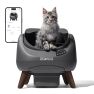 CATLINK Open X - Open Top Zelfreinigende Automatische Kattenbak Grijs sticky
