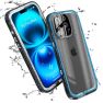 Catalyst Total Protection Waterdicht Hoesje iPhone 16 Pro Max Zwart sticky