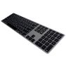 Matias Draadloos Toetsenbord US QWERTY met Backlight voor MacBook space grey sticky