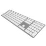 Matias Draadloos Toetsenbord US QWERTY voor MacBook zilver sticky