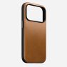 Nomad Modern Leather Case iPhone 17 Pro English Tan sticky