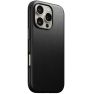 Nomad Modern Leren Case iPhone 16 Pro Zwart sticky