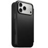 Nomad Modern Camino Leren Folio iPhone 18 Pro Max Zwart sticky