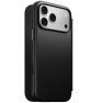 Nomad Modern Camino Leren Folio iPhone 18 Pro Zwart sticky