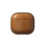 Nomad Modern Leather Case AirPods 4 English Tan sticky