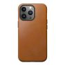 Nomad Modern Leather case iPhone 14 Plus tan sticky
