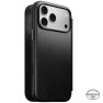 Nomad Modern Leren Folio Horween iPhone 18 Pro Max Zwart sticky