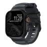 Nomad Rocky Point Band Apple Watch 42mm / 44mm / 45mm / 49mm Storm Connector Black sticky