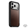 Nomad Rugged Leren Hoesje Horween iPhone 18 Pro Rustic Brown sticky