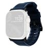 Nomad Rugged Strap Apple Watch (Ultra) 42mm / 44mm / 45mm / 49mm Atlantic Blue Connector Black sticky