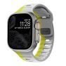 Nomad Sport Band Apple Watch 42mm / 44mm / 45mm / 49mm Bicolor Lunar Gray / High Volta sticky