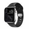 Nomad Sport Band Slim Apple Watch 42mm / 44mm / 45mm / 49mm zwart sticky