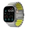 Nomad Stratos Titanium Strap Apple Watch 44mm / 45mm / 46mm / 49mm Naturel/Volt sticky