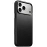 Nomad Traditional Camino Leren Hoesje iPhone 18 Pro Max Zwart sticky