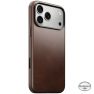 Nomad Traditional Leren Hoesje Horween iPhone 18 Pro Max Rustic Brown sticky