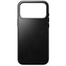 Nomad Traditional Leather Case iPhone 17 Pro Max zwart Horween sticky