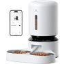 Petlibro Granary WIFI Dubbele Automatische Voerbak 5L wit sticky