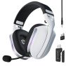 Oniverse Polaris Draadloze Gaming Koptelefoon Wit sticky