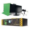 Steelplay Pro HD Streamers Pack 4 in 1 - green screen 2 m x 2 m sticky