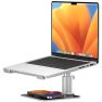 Twelve South HiRise Pro Aluminum Laptop Stand + MagSafe Houder zwart sticky